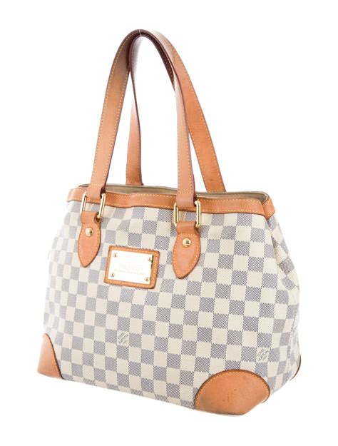 louis vuitton damier azur canvas hampstead pm